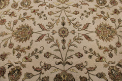 Silk Flower Rug, Persian Rug Patterns, Hand Knotted Rug, 9x12 Area Rug