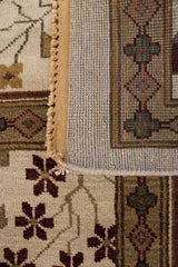 Ivory Rugs, Bright Rug, Turkish Knot Rug, Rug 9x12, Office Rugs