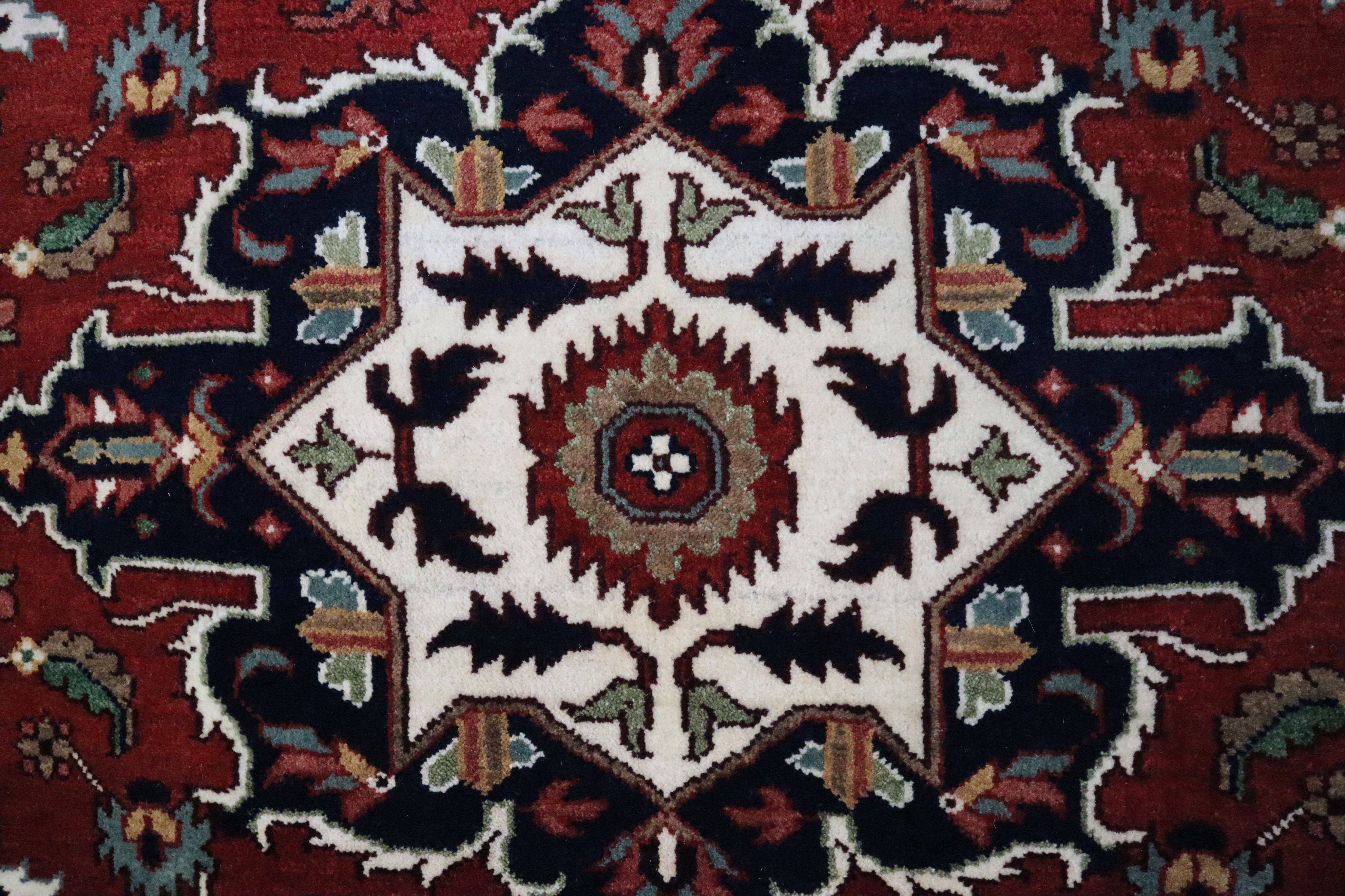 Serapi Rug, Persian Design Rug, Authentic Rug, Indian Rug