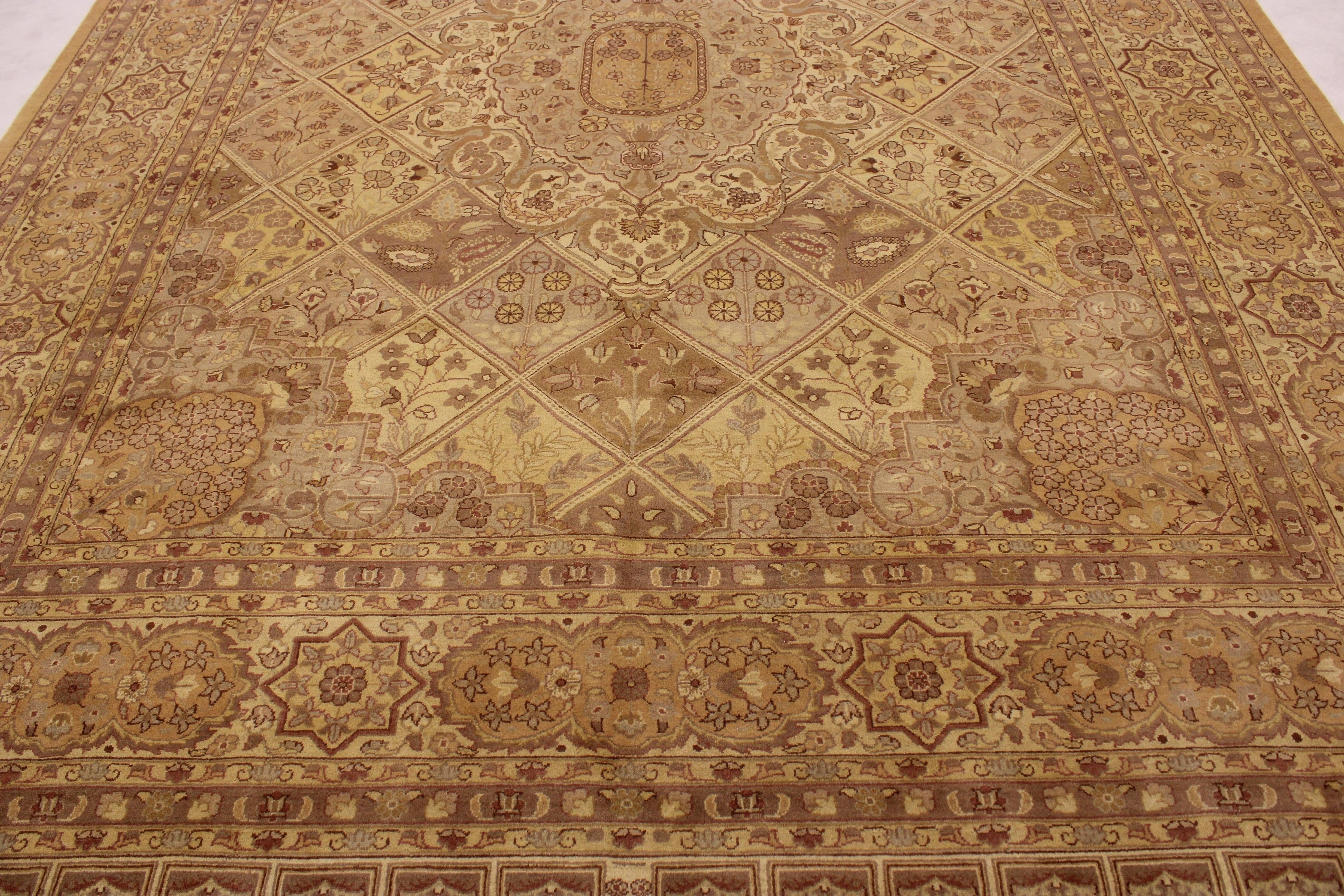 Traditional Rug, Pak Persian Rug, Vegetable Dye Rug, Pakistani Rug, 9x12 Rug