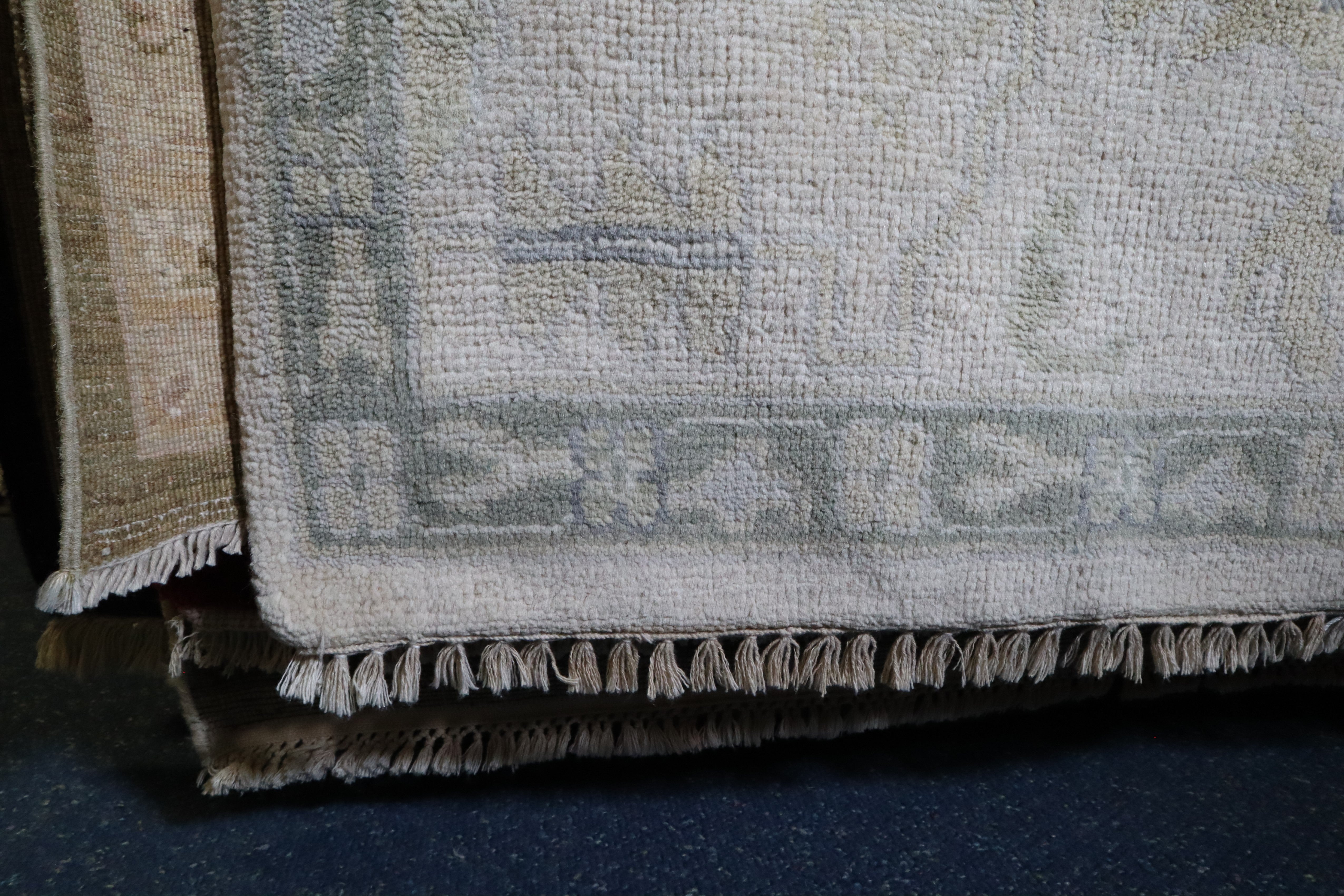 Oushak Rug, Authentic Rug, Oriental Style Rug, 8x10 Indian Rug