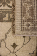 Persian Rug Designs, Oushak Rug, Hand Knotted Wool Rug, Area Rugs 9x12