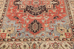 Multicolor Rug, Serapi Rug, Knotted Rug, Area Rug Sizes, Bedroom Rugs