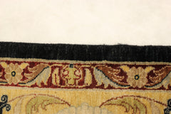 Tabriz Rug, Black Oriental Rugs, Knotted Rug, Area Rug On Carpet