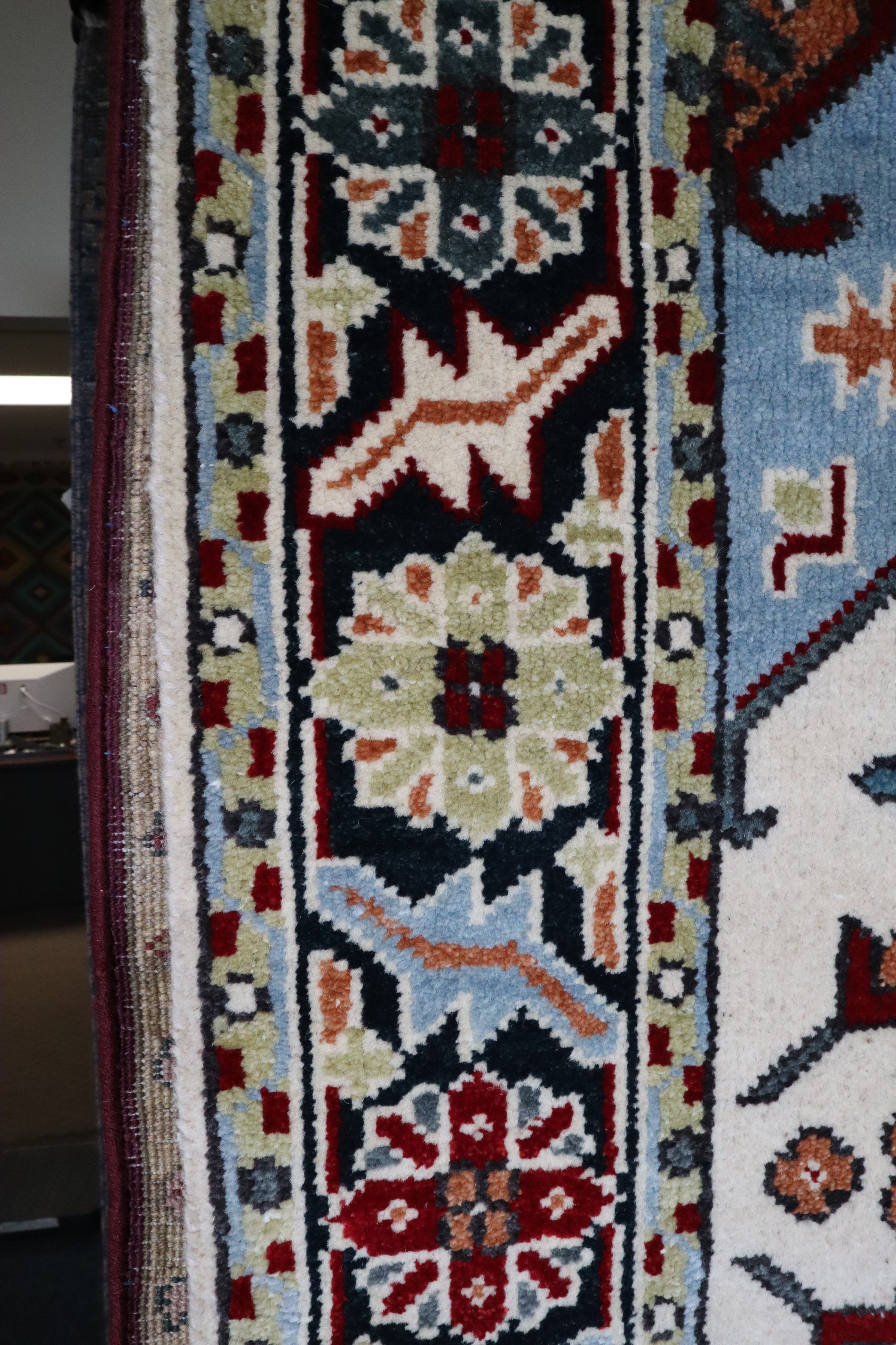 Serapi Rug, Persian Rug, Colorful Area Rug, Living Room Rug