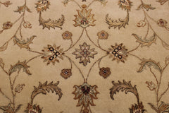 Silk Flower Rug, Hand Knotted Rug, Oriental Area Rugs, Silk Rugs, Wool Rugs