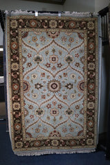 Floral Rug, Indian Rug, Pani Design Rug, Living Room Rugs