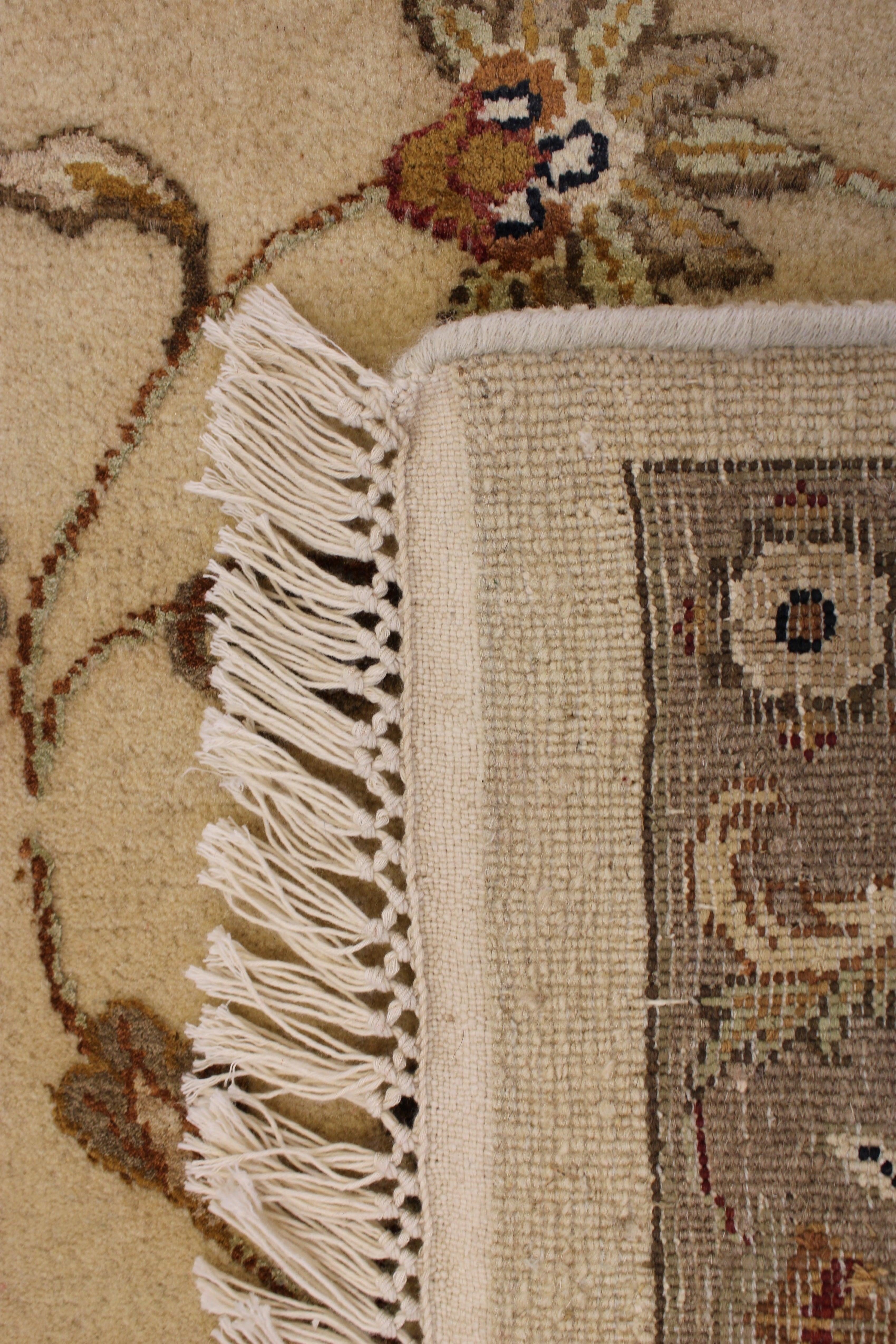 Silk Flower Rug, Hand Knotted Rug, Oriental Area Rugs, Silk Rugs, Wool Rugs