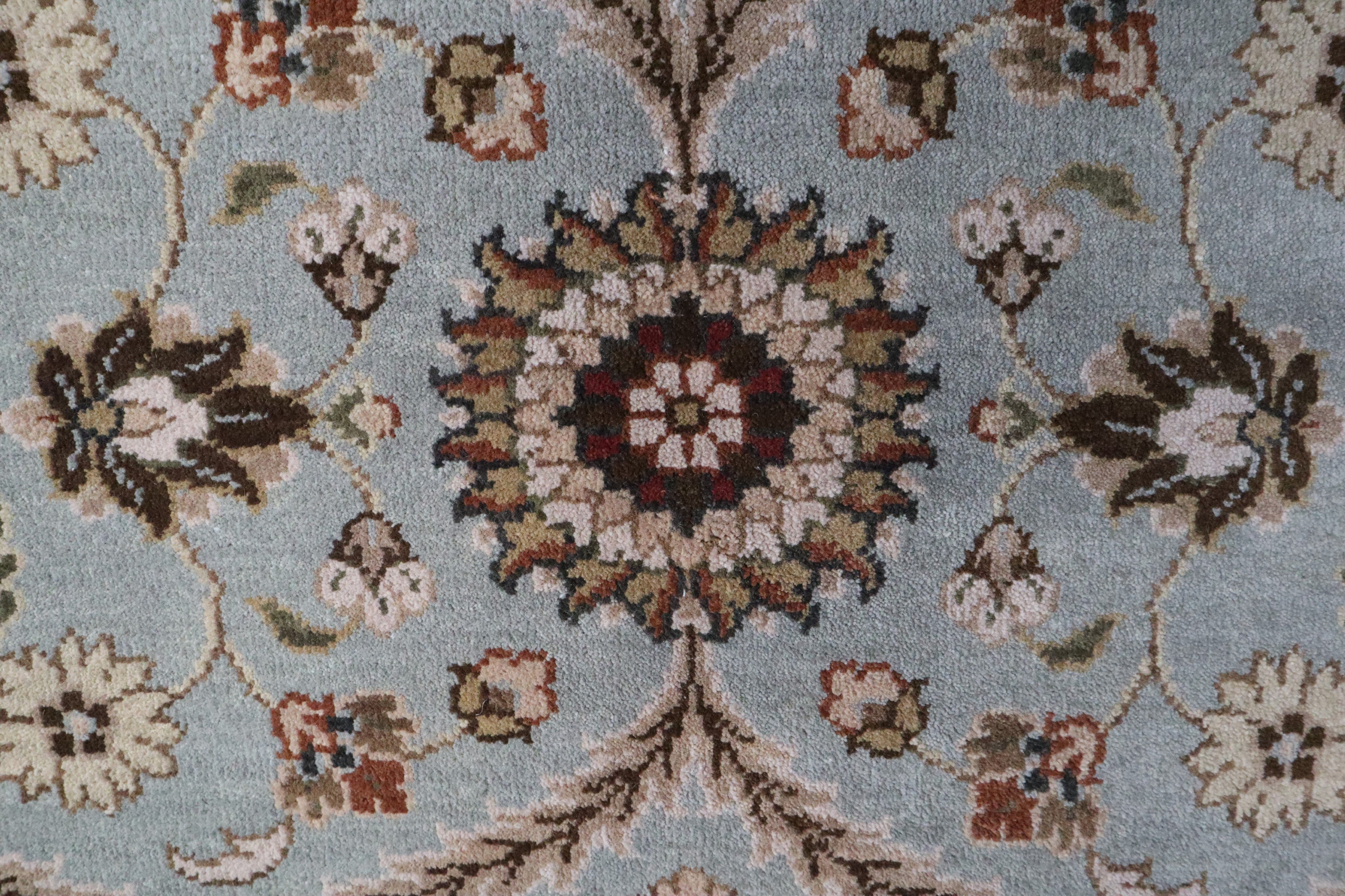 Floral Rug, Indian Rug, Pani Design Rug, Living Room Rugs