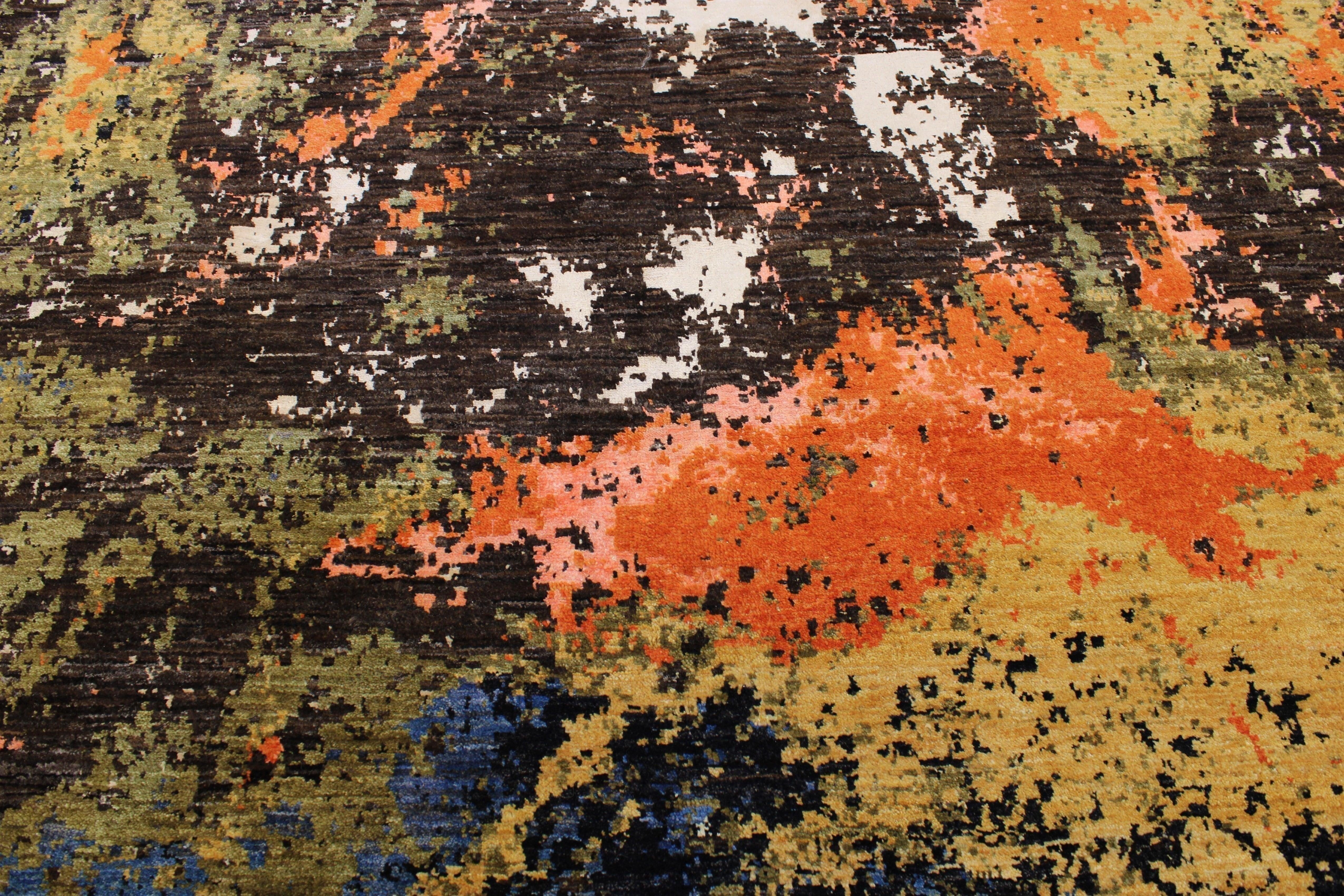 8'11" x 12'2" ft. Afghan Modern Rug