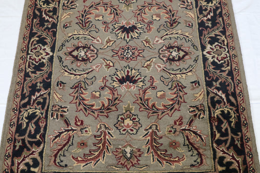 Tufted Rug, Indian Rug, Traditional Rug, 4x6 Area Rug