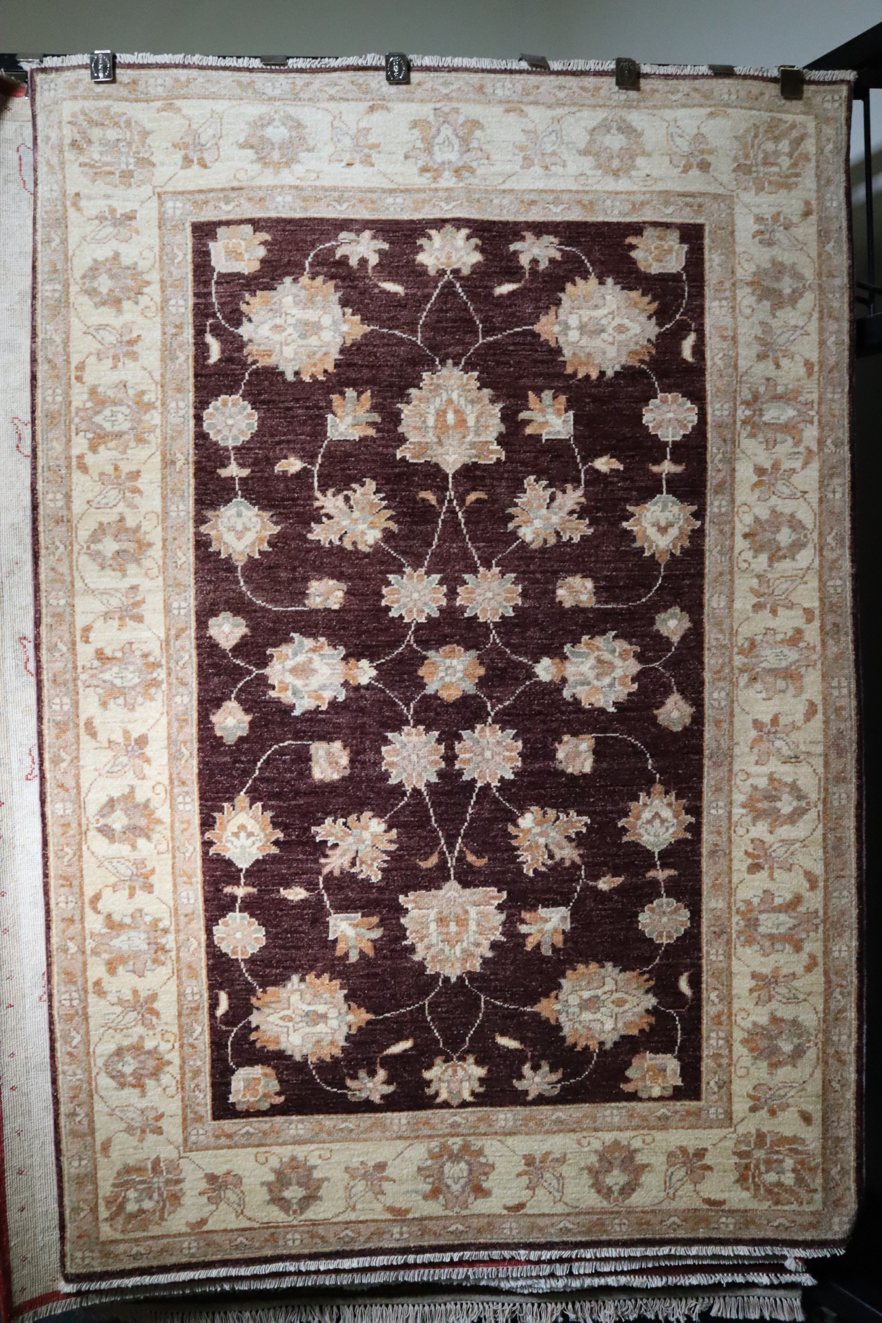 Oushak Rug, Tribal Rug, Afghan Area Rug, Rug For Foyer