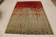 Contemporary Rug, Afghan Rug, Authentic Rug, 9x12 Rugs, Living Room Rugs