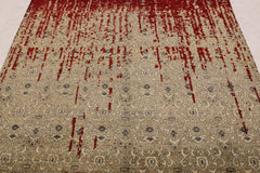 Contemporary Rug, Afghan Rug, Authentic Rug, 9x12 Rugs, Living Room Rugs