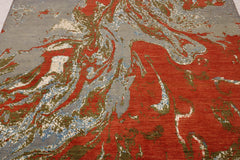 Contemporary Rug, Afghan Rugs, Multicolored Rugs, Bedroom Rug, 9x12 Rug