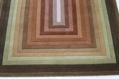 Hand Tufted Rug, Multicolor Rug, Indian Rug