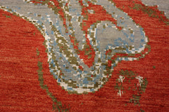 Contemporary Rug, Afghan Rugs, Multicolored Rugs, Bedroom Rug, 9x12 Rug