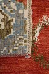 Contemporary Rug, Afghan Rugs, Multicolored Rugs, Bedroom Rug, 9x12 Rug