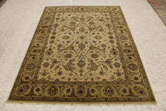 Indo Rug, Oriental Rug, 12/12 Quality, 9x12 Area Rugs, Dining Room Rugs