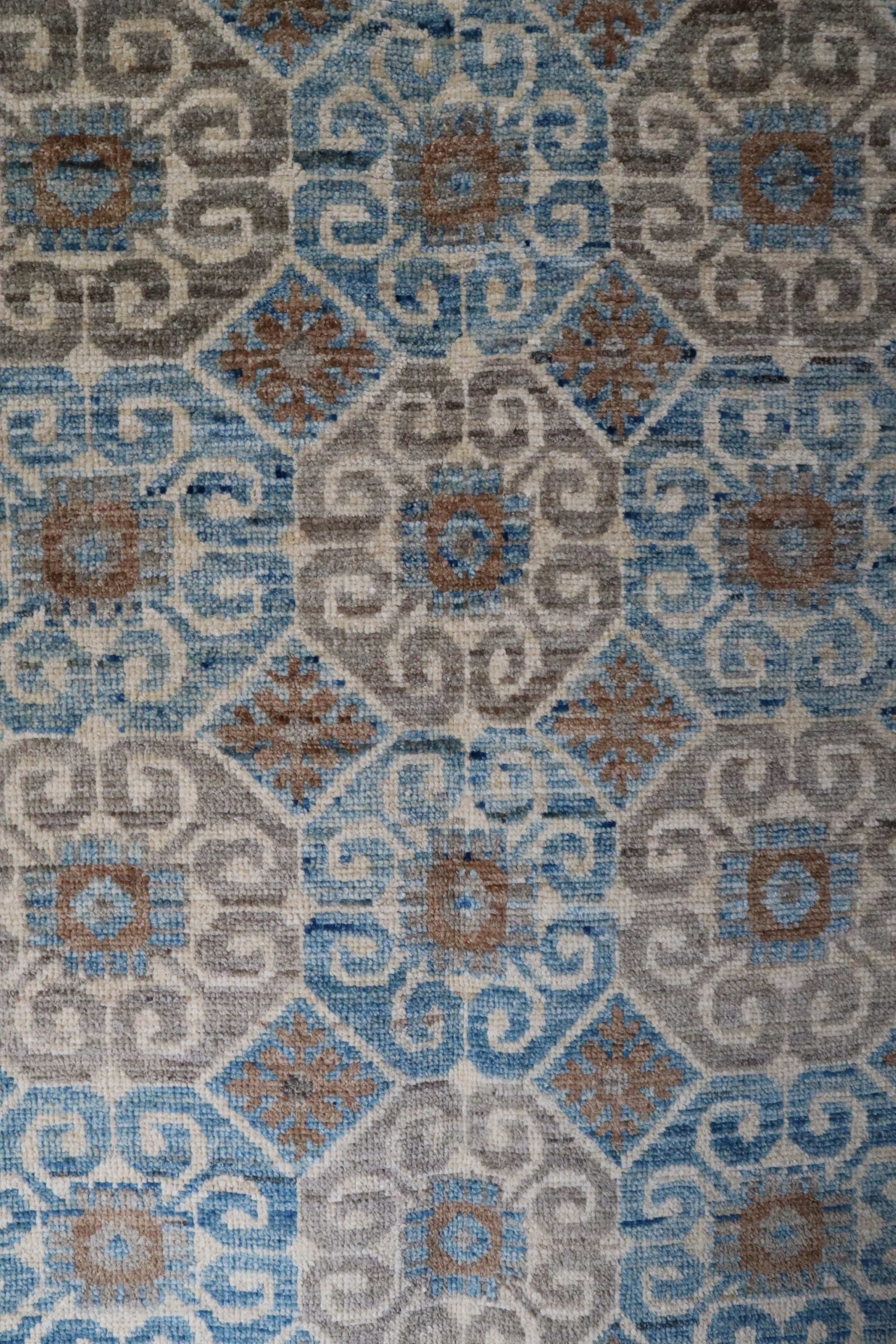 Khotan Rug, Hand Knotted Afghan Rug, 4x6 Rug, Rug For Office