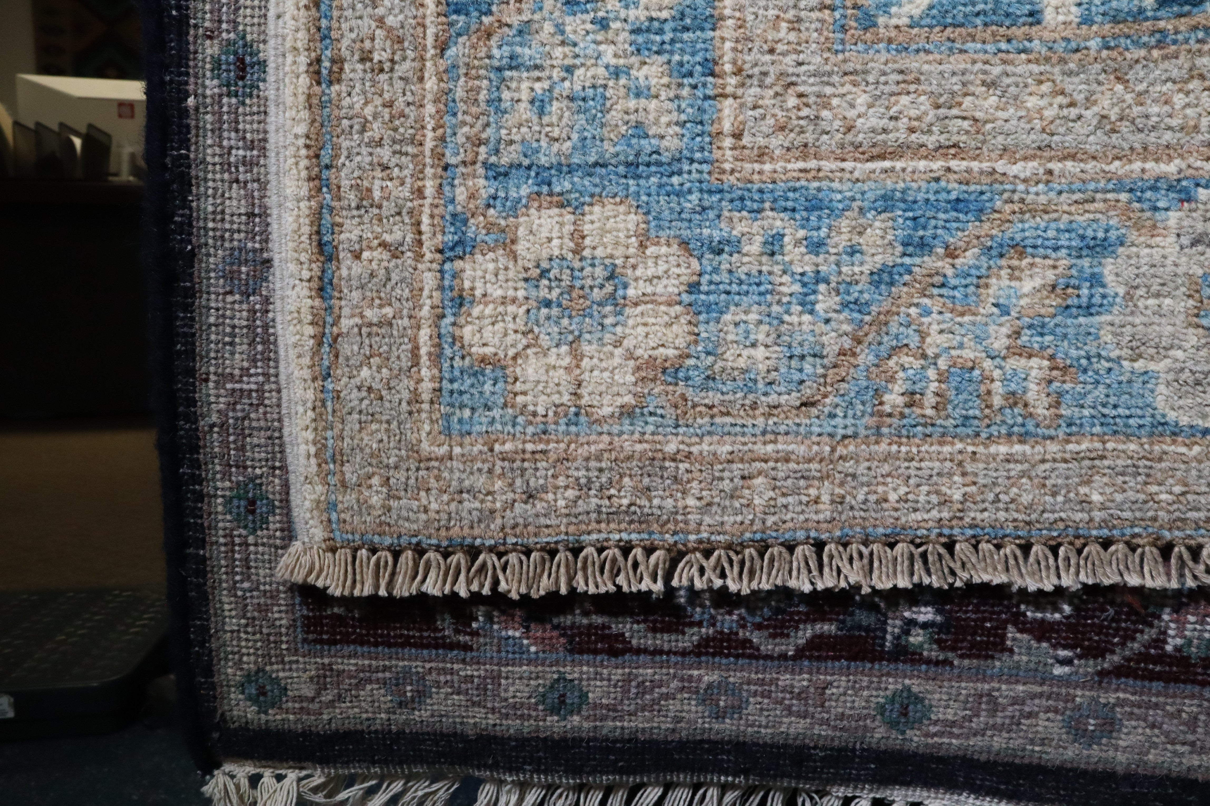 Khotan Rug, Hand Knotted Afghan Rug, 4x6 Rug, Rug For Office