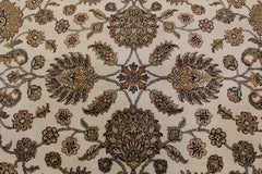 Jaipur Rug, Oriental Rug, Knotted Rugs, Ivory Rug, 9x13 Area Rugs