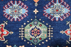 Kazak Rug, Tribal Rug, Colorful Rug, Afghan Rug, 4x6 Rugs