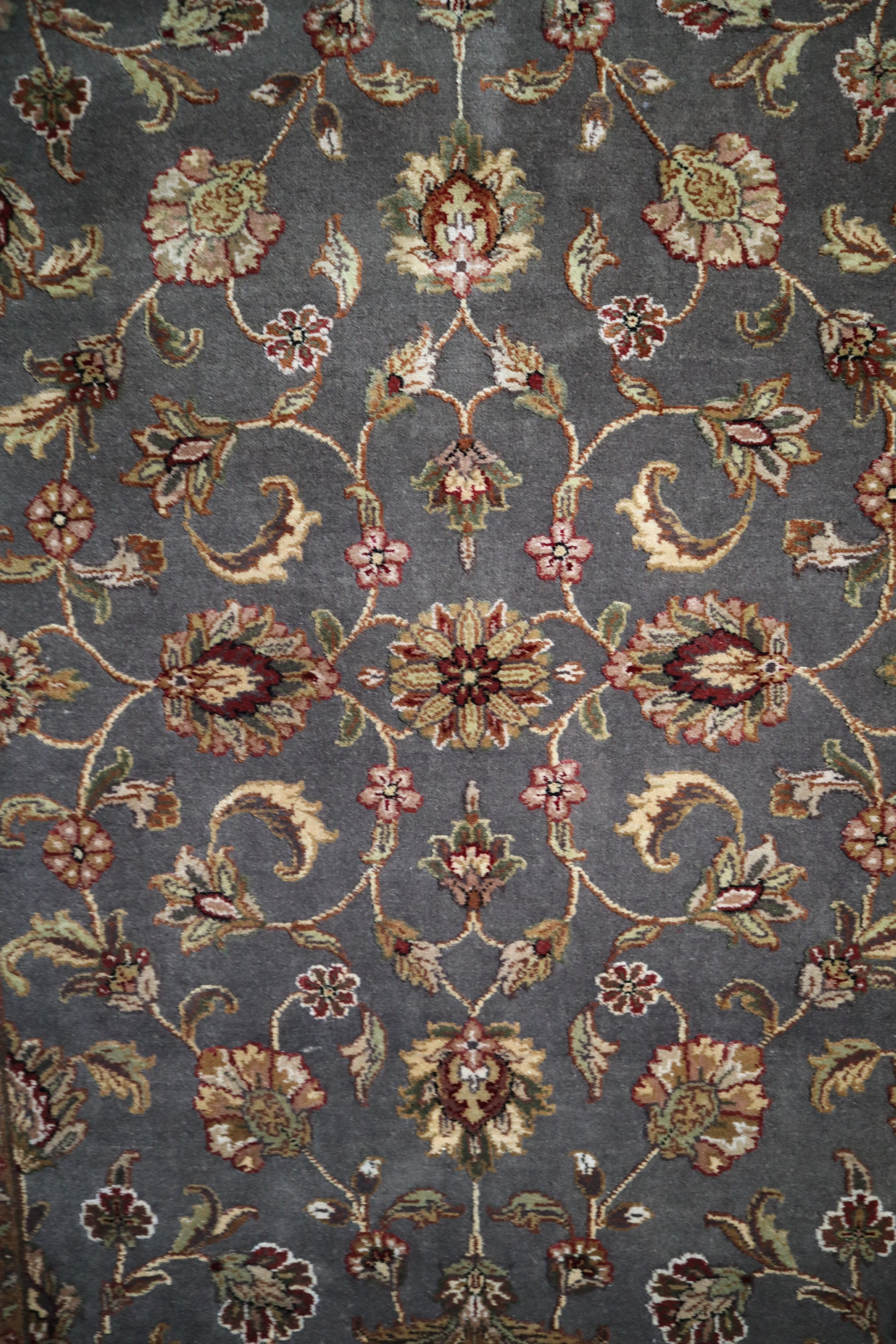 Silk Flower Rug, Hand Knotted Rug, Types Of Oriental Rugs