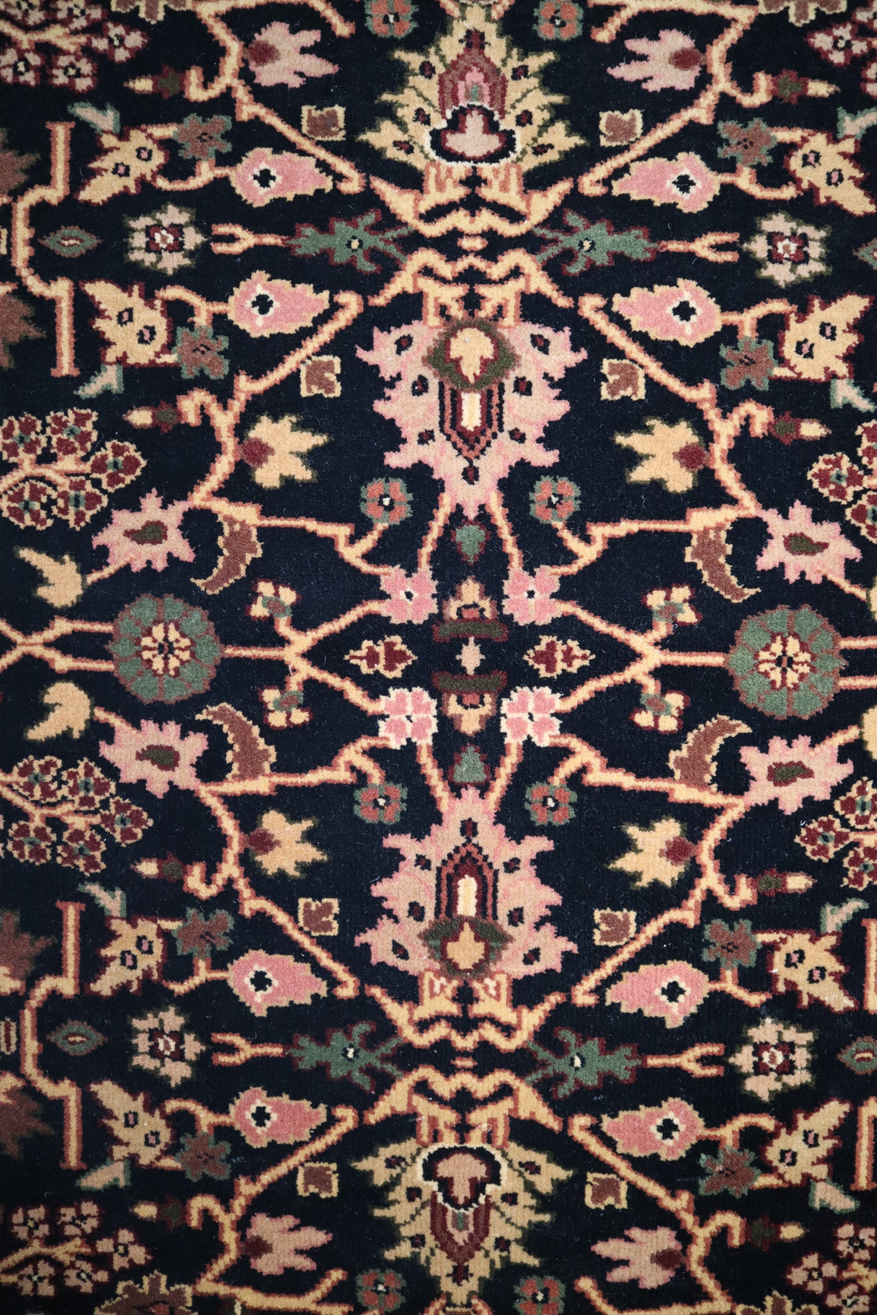 Mashad Rug, Floral Rug, Bright Rug, 4x6 Rug, Area Rug