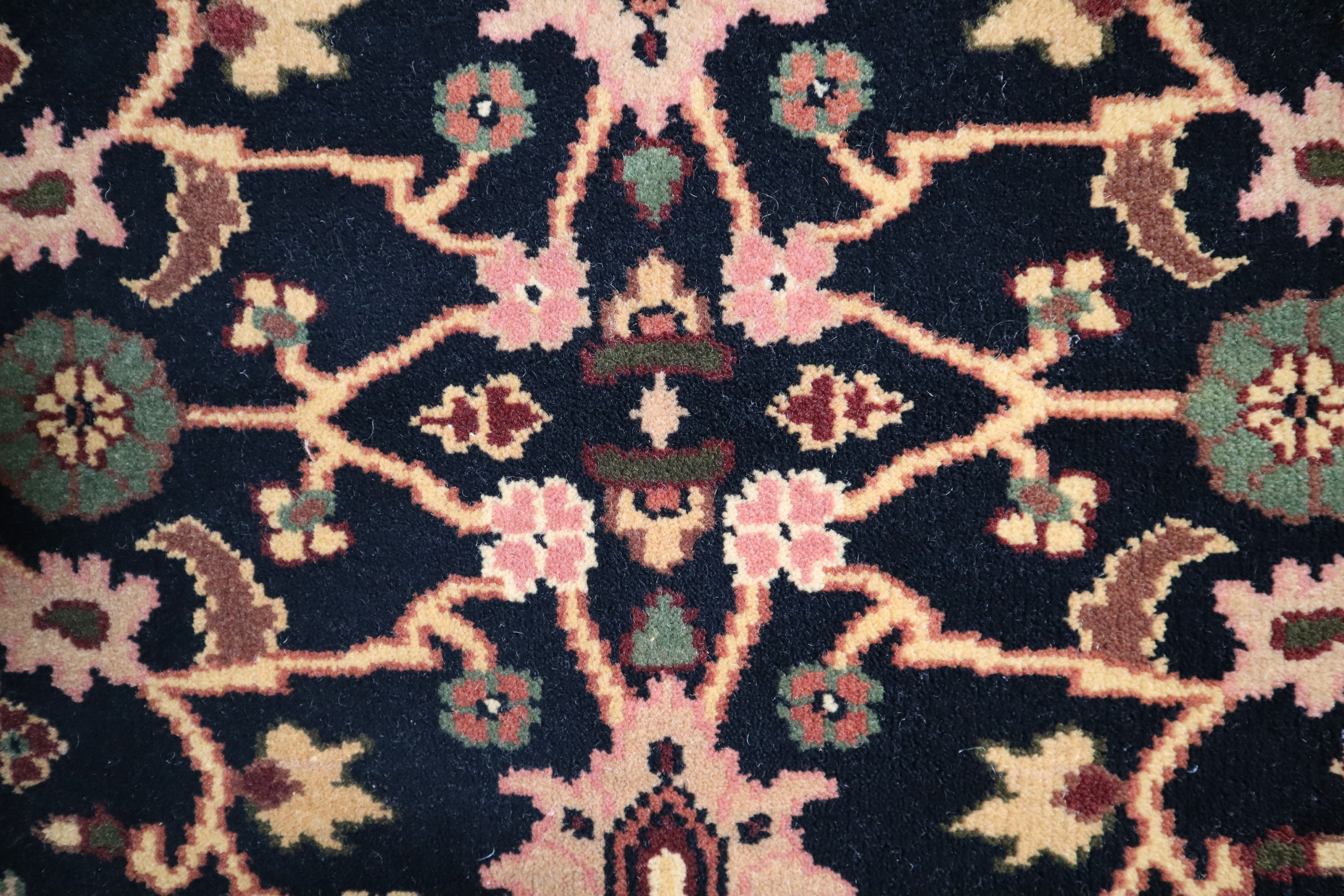 Mashad Rug, Floral Rug, Bright Rug, 4x6 Rug, Area Rug