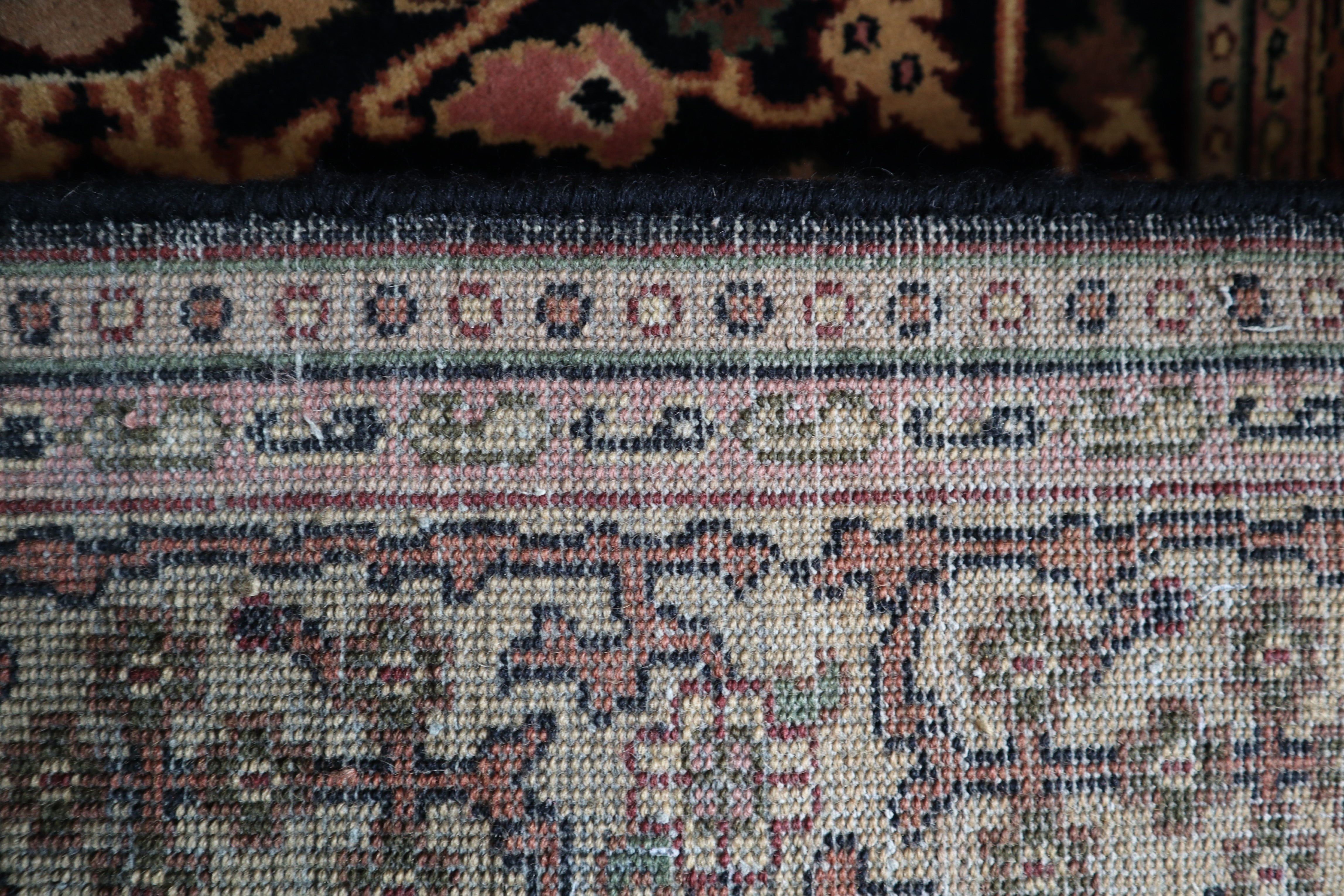 Mashad Rug, Floral Rug, Bright Rug, 4x6 Rug, Area Rug