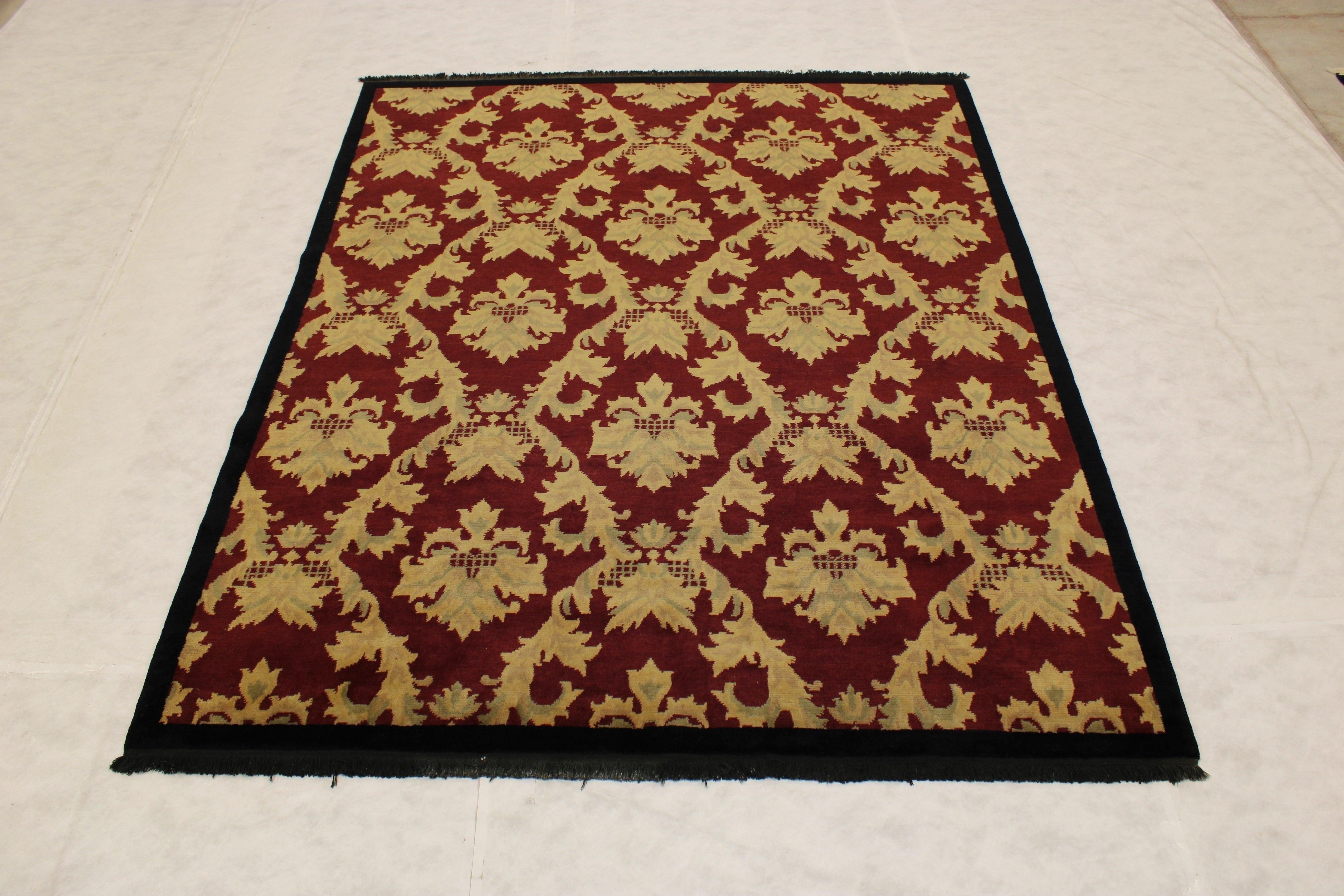Hand Knotted Rug, Natural Dyes Rug, Discounted Rugs, Rugs For Dining Room