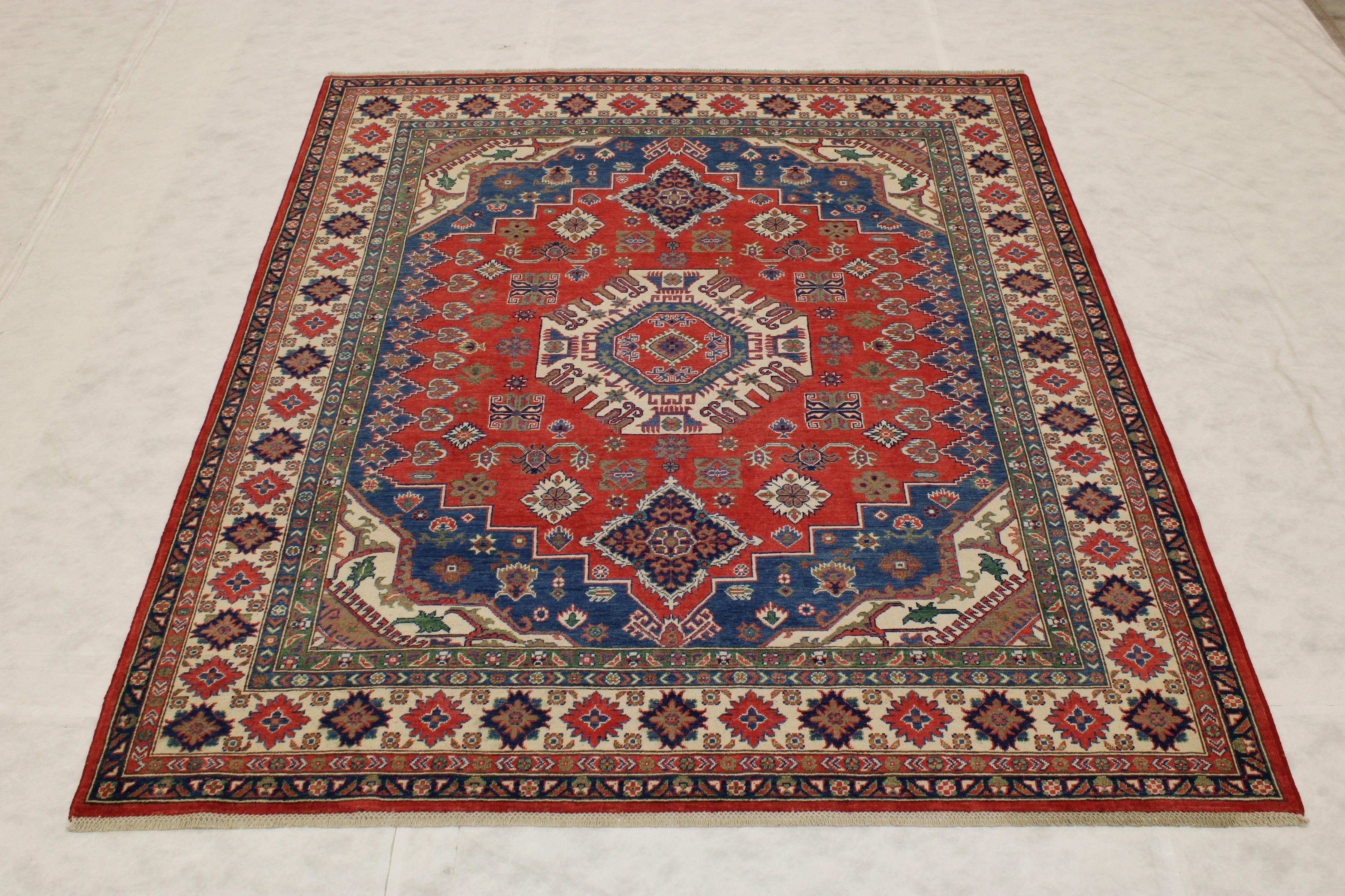 Colorful Area Rugs, Kazak Rug, How Big Is 8x10, Rug Stores Near Me