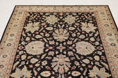 Black Rugs, Chobi Rug, Autentic Rug, Pakistani Rugs, 8x11 Rug, Rug Decor