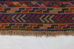 Hand Knotted Tribal Rug, Afghan Wool Rug, Area Rug For Bedroom