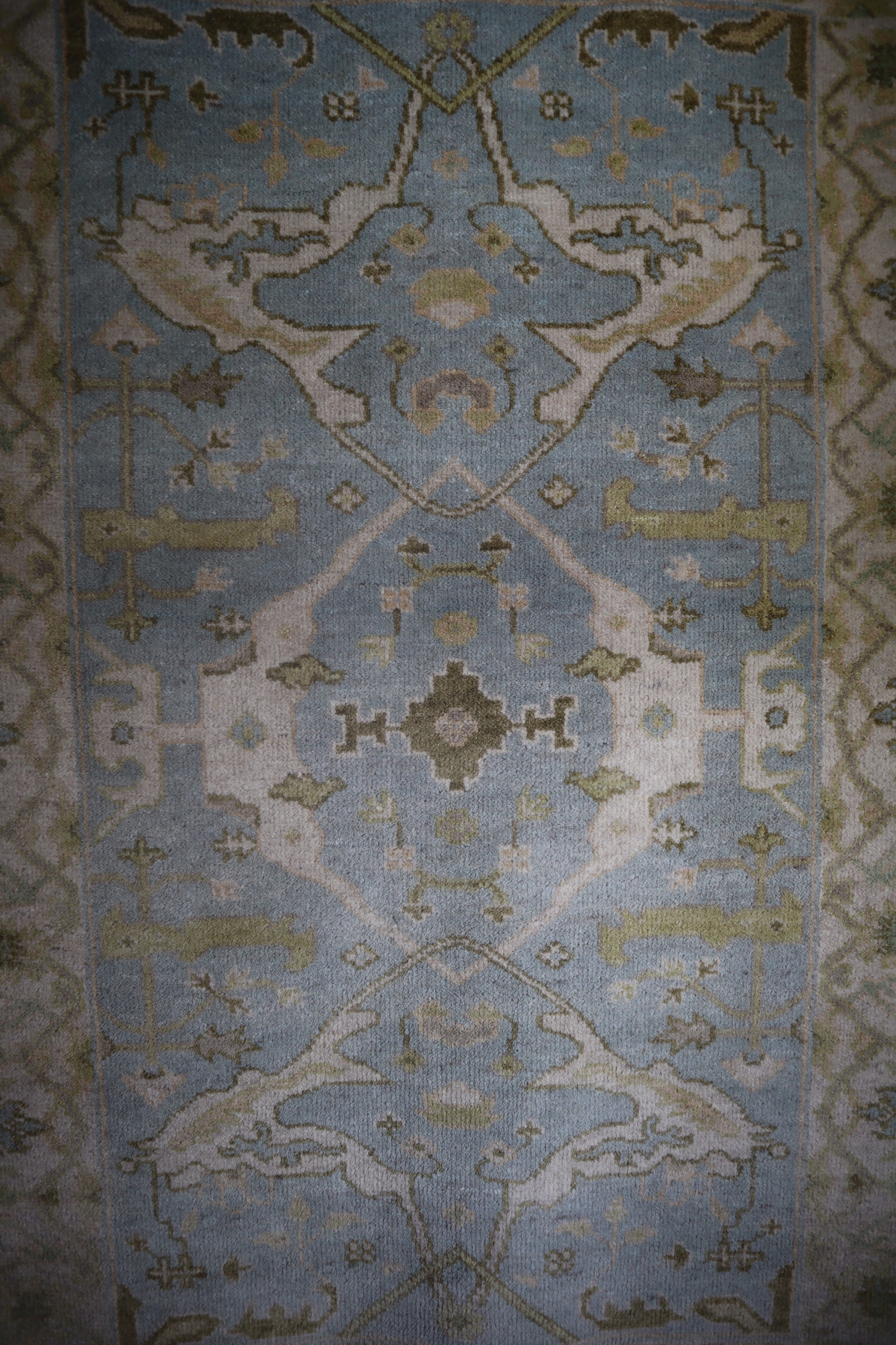 Oushak Rug, Authentic Rug, Natural Dye Rug, 4x6 Area Rugs