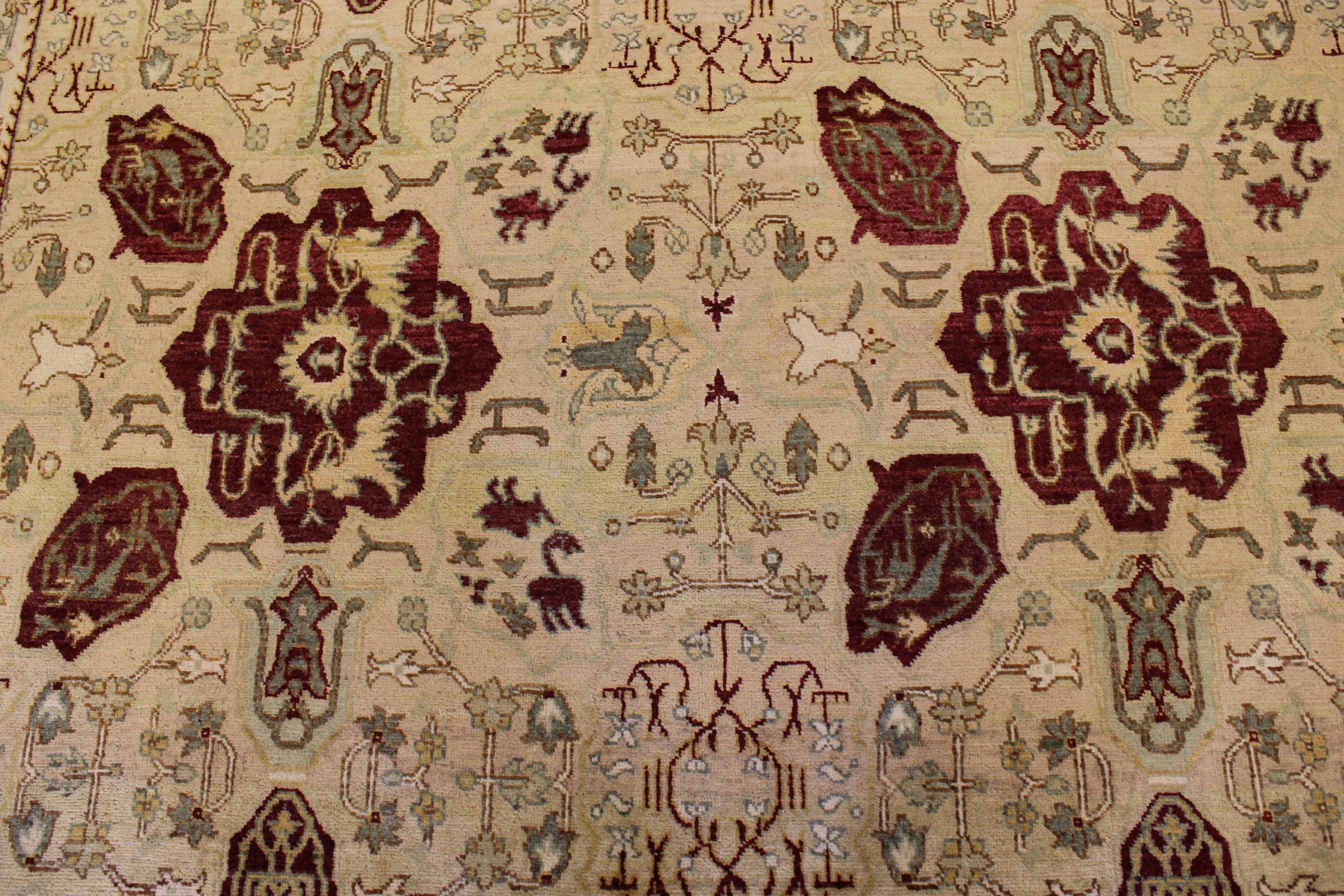 Peshwar Rug, Hand Knotted Rugs, Area Rug, Pakistani Rug, 8x11 Rug