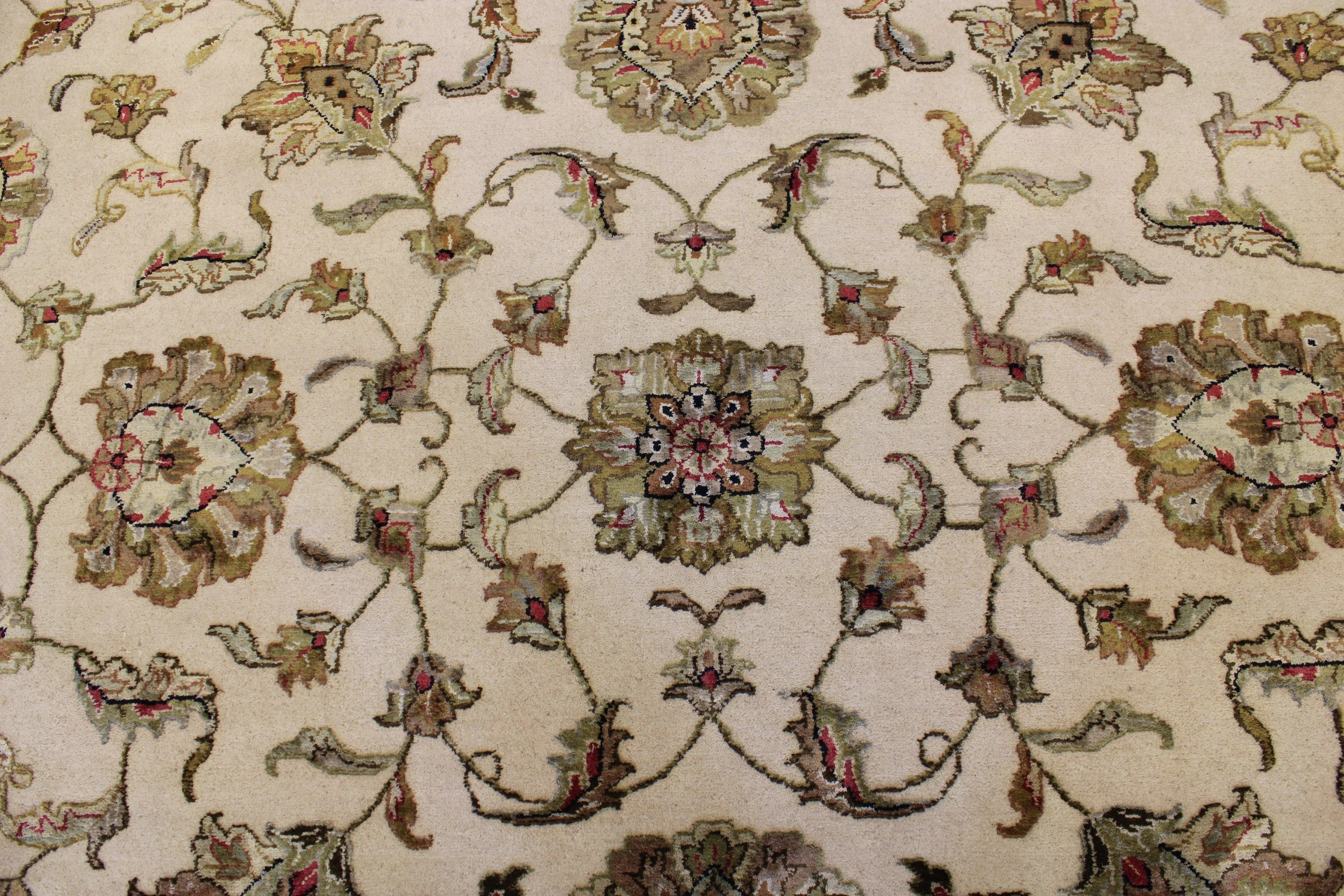 Persian Design Rugs, Silk Rug, Wool Rug, Silk Flower Rug, Area Rug Sizes