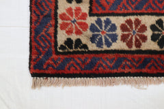 Afghan Rug, Hand Knotted Rug, 5x8 Area Rug, Wool Rug