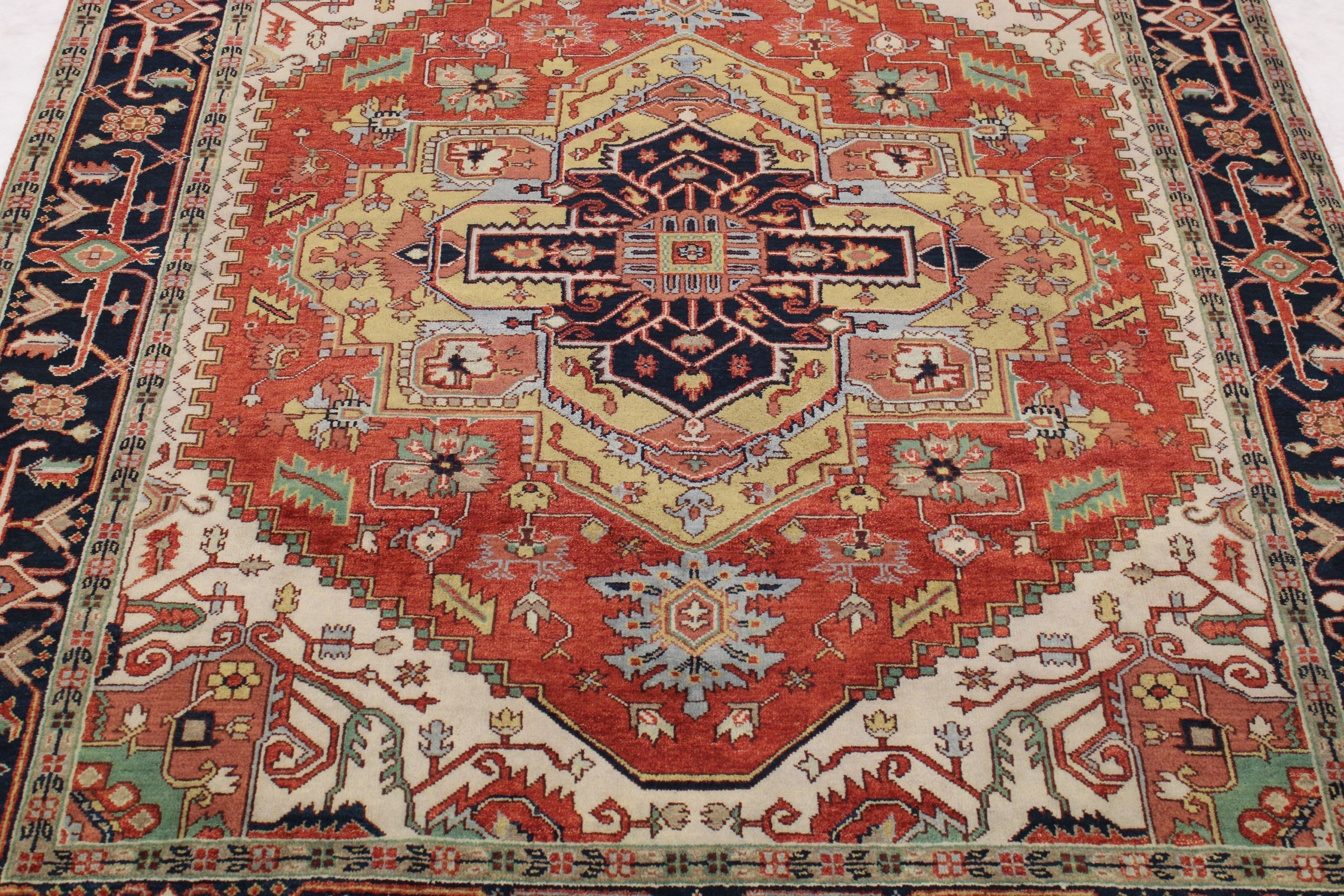 Serapi Rug, Colorful Rugs, Traditional Rug, Rug On Carpet, Area Rug Sizes