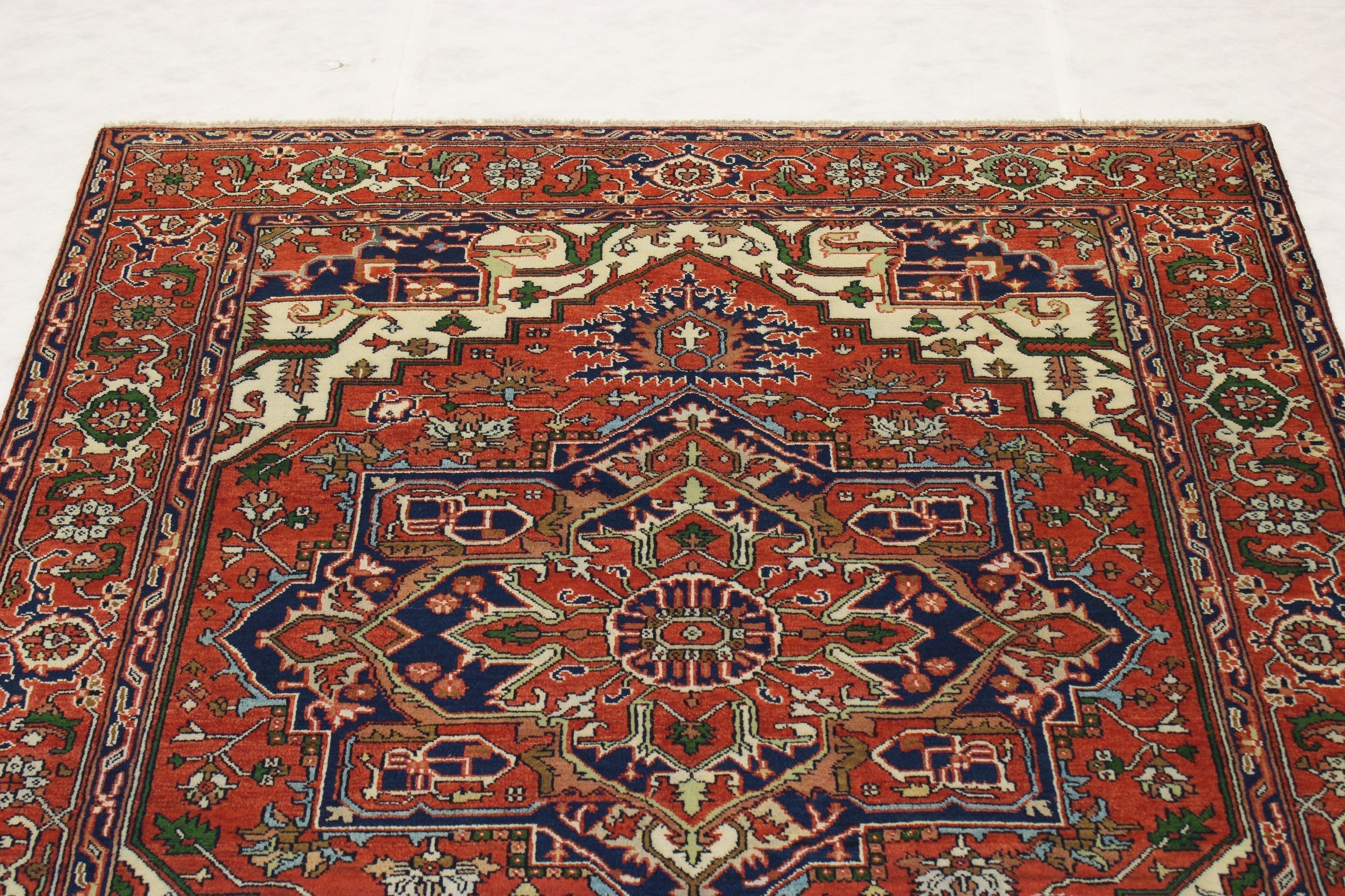 Serapi Rugs, Hand Knotted Wool Rug, Authentic Rugs, 8x10 Rugs, Rug Decor