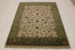 Persian Design Rug, Hand Knotted Wool Rugs, Custom Size Rugs, How Big Is 8x10