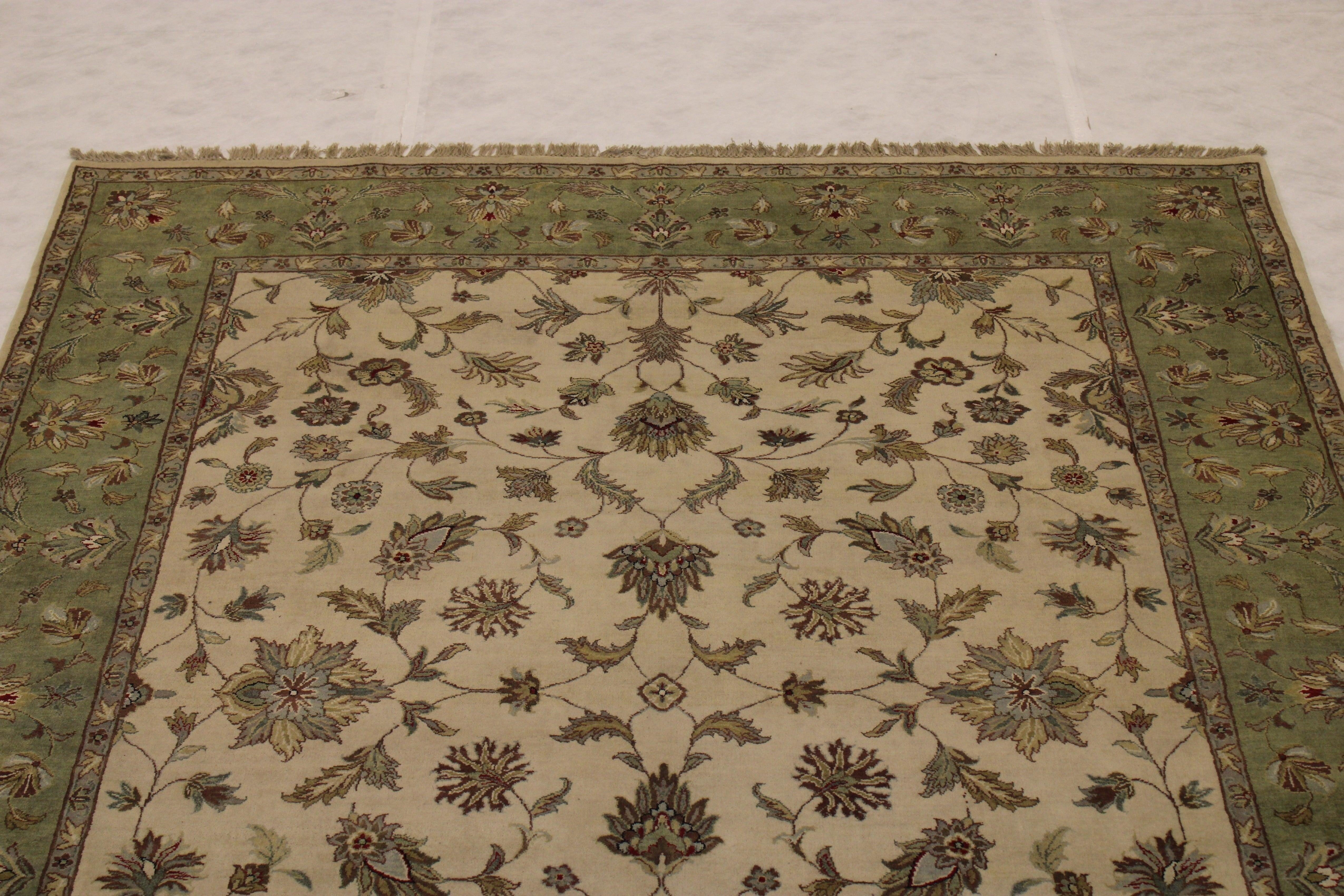 Persian Design Rug, Hand Knotted Wool Rugs, Custom Size Rugs, How Big Is 8x10