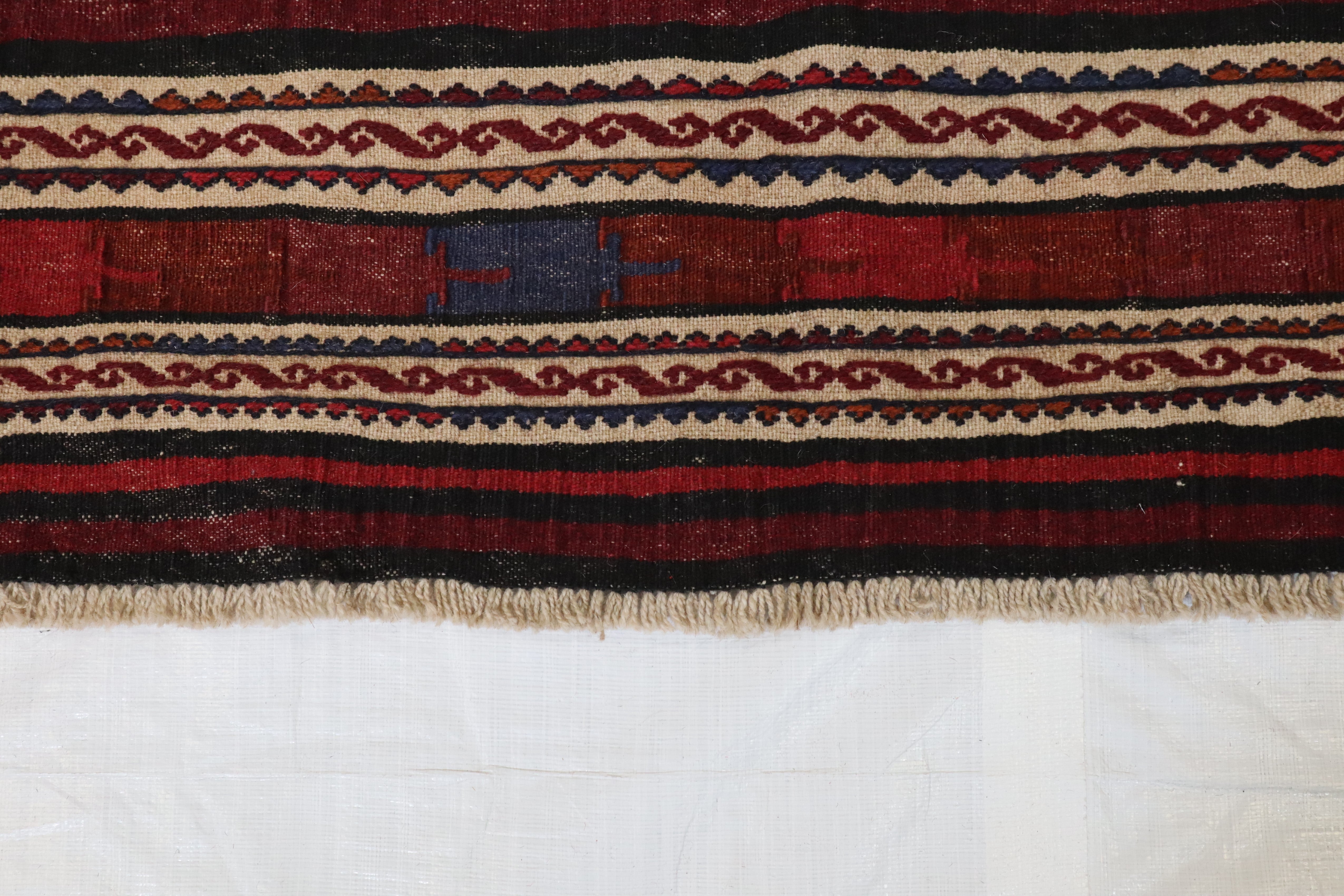 Oushak Rug, Afghan Rug, Tribal Design Rug, Wool Rug