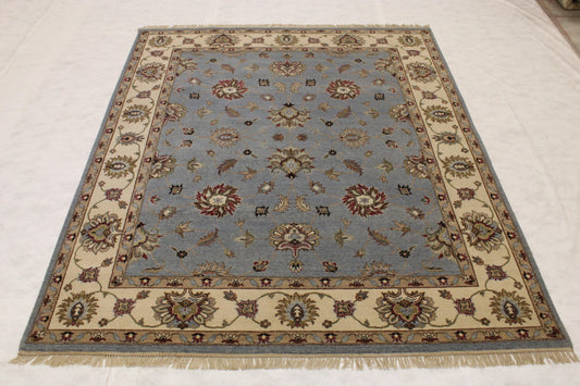 Hand Knotted Rug, Oriental Rug, Indian Rug, Rugs For Living Room, Rug 8x10