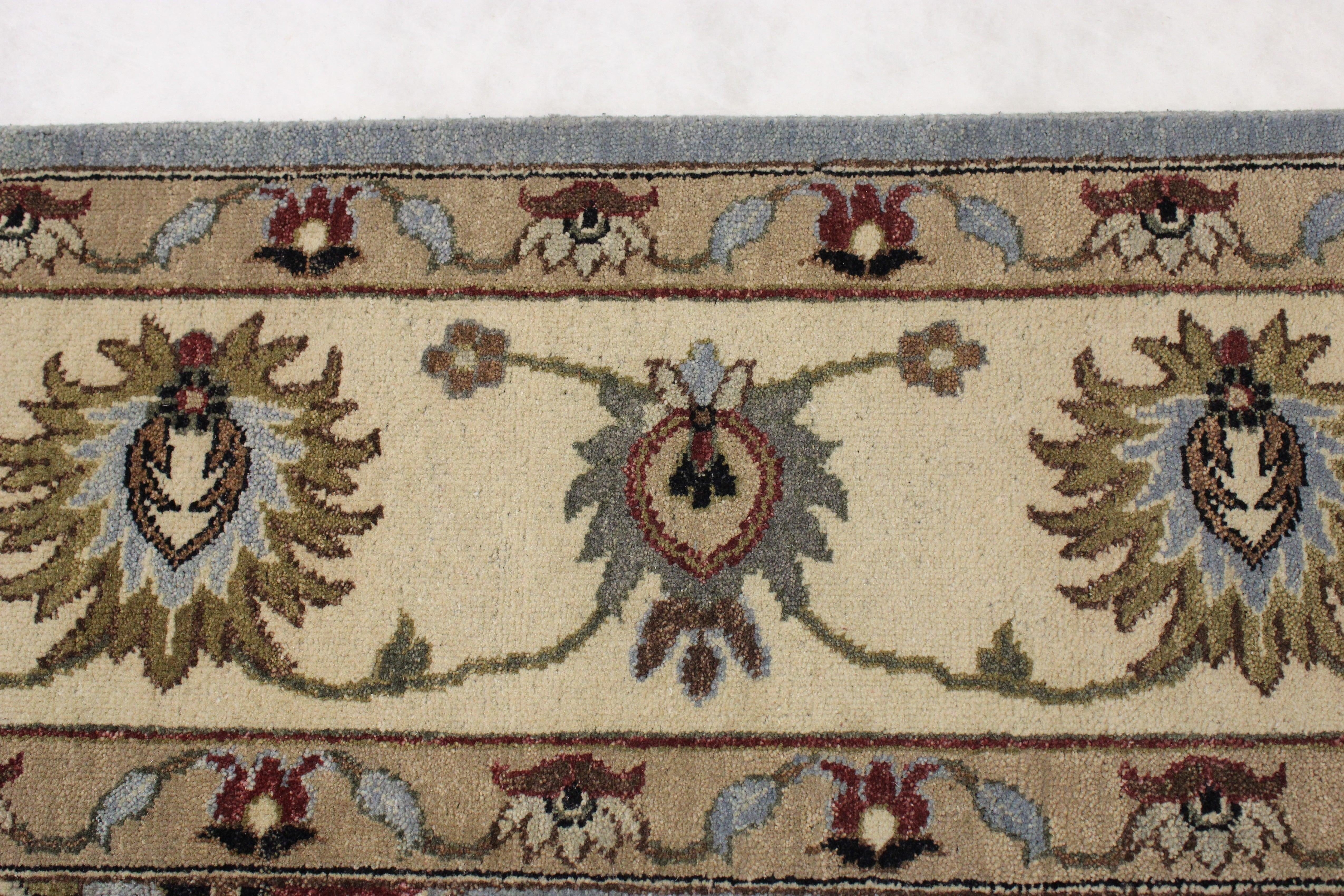 Hand Knotted Rug, Oriental Rug, Indian Rug, Rugs For Living Room, Rug 8x10