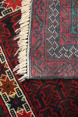 Oushak Design Rug, Wool Afghan Rug, 3x5 Area Rug