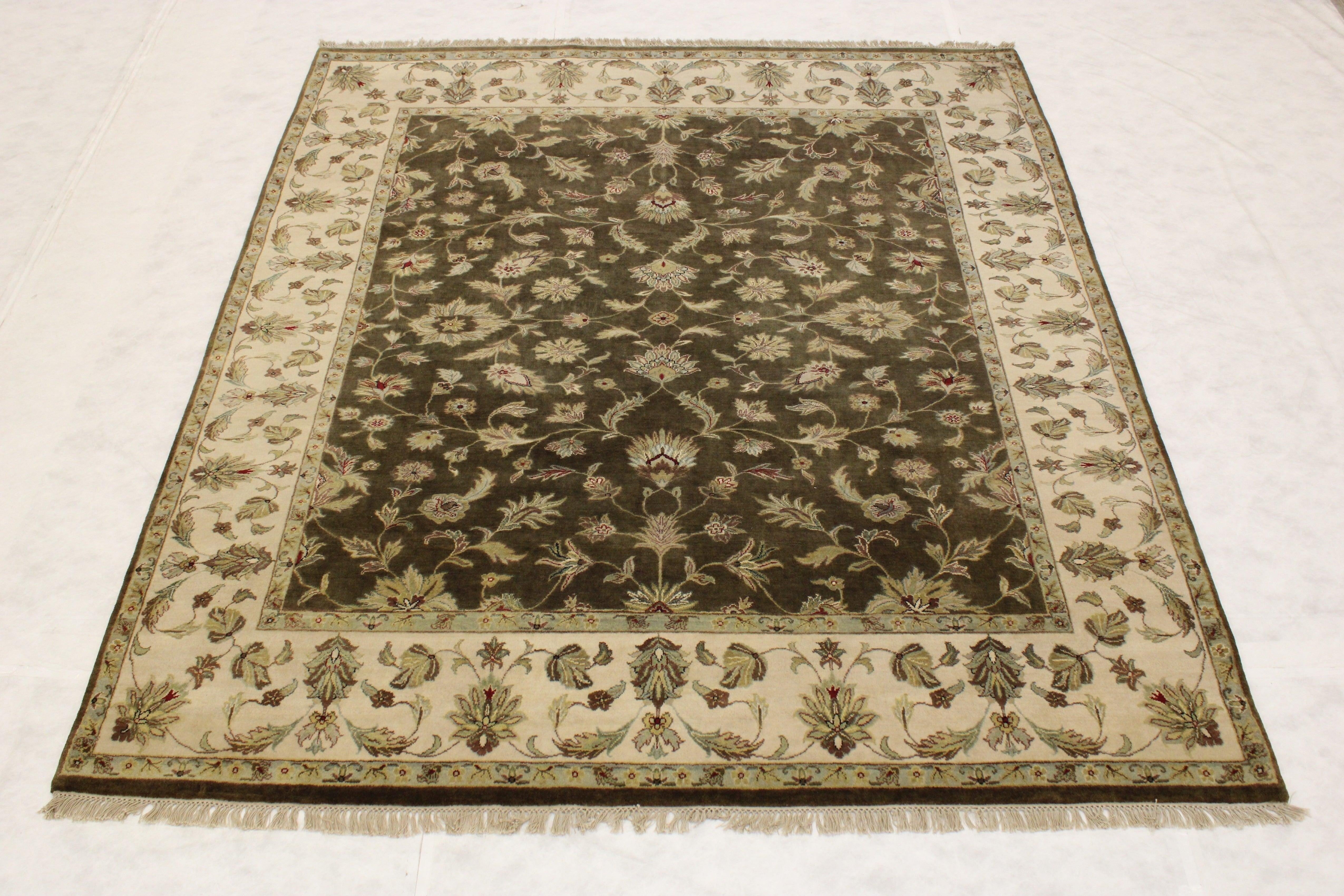 Persian Rug Designs, Hand Knotted Rugs, Vegetable Dye Rug, Rug Decor, Rug 8x10