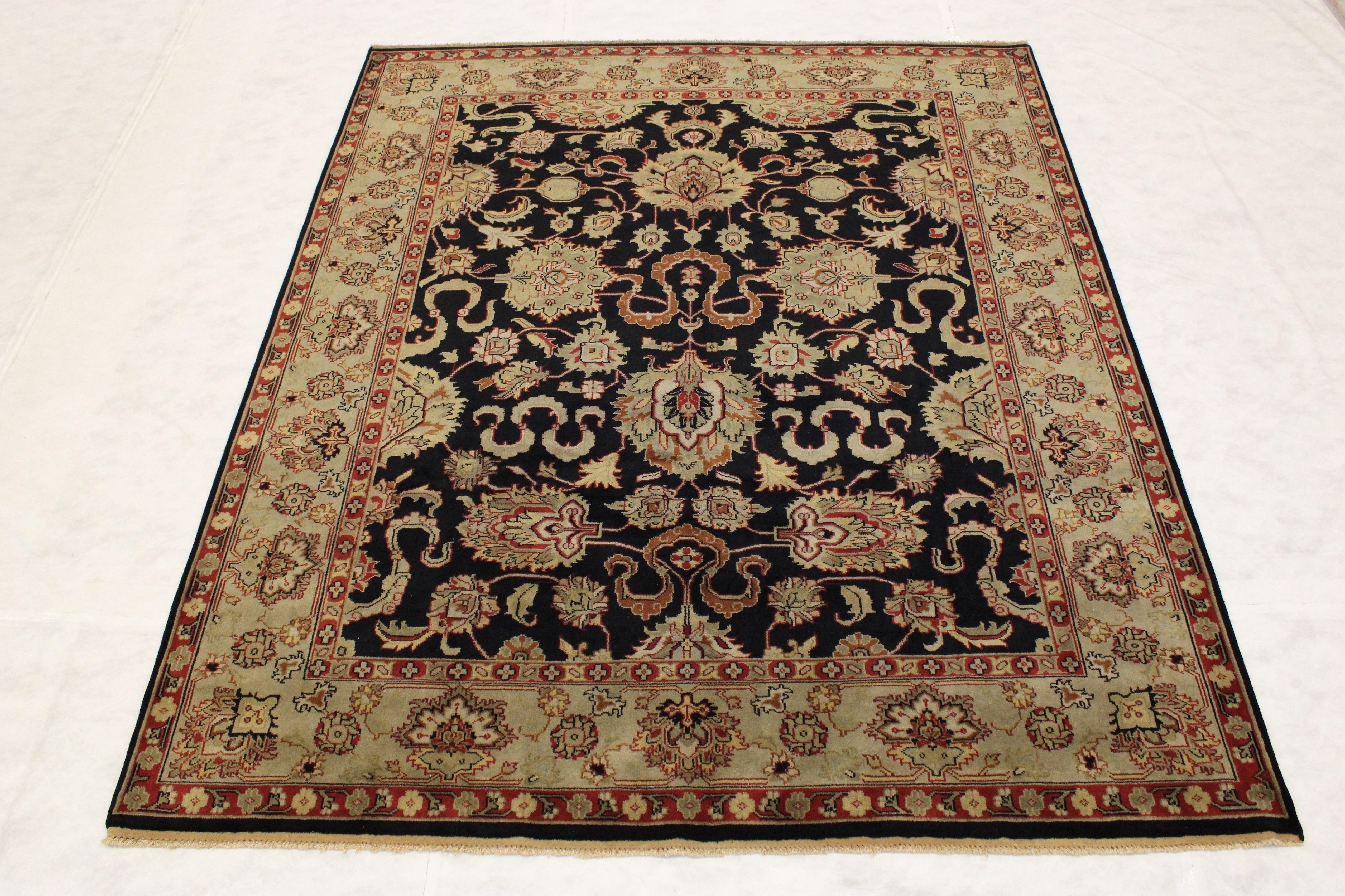 Bright Rugs, Rug On Carpet, Turkish Knot Rug, How Big is 8x10, Wool Rug