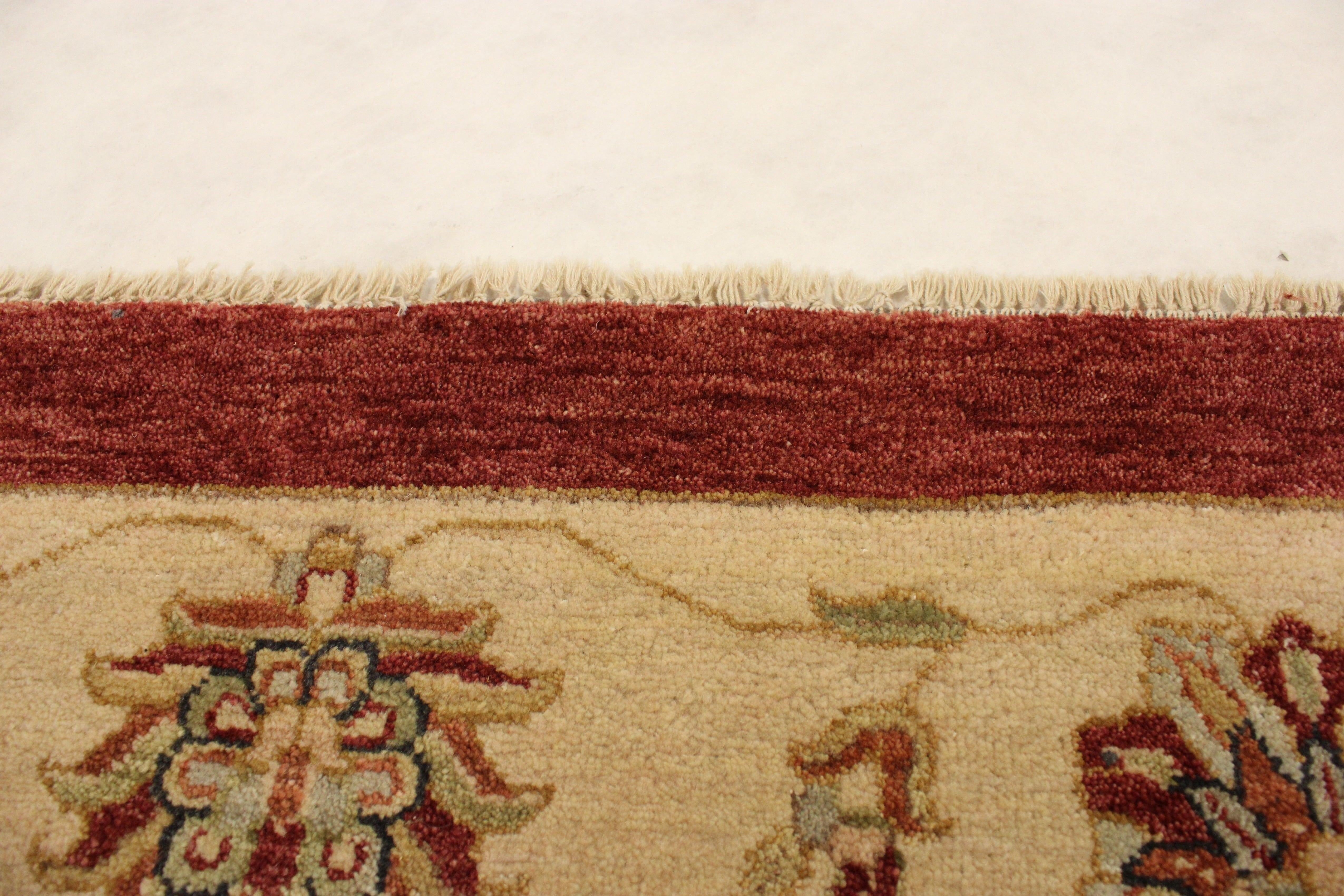 Hand Knotted Wool Rugs, Colorful Area Rugs, Bohemian Rug, Discounted Rugs, 8x10 Rug